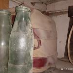 Бутылки из под кефира советского времени