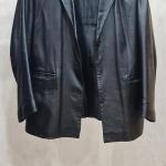 Пиджак кожаный, черного цвета, марки Submarine, размер S